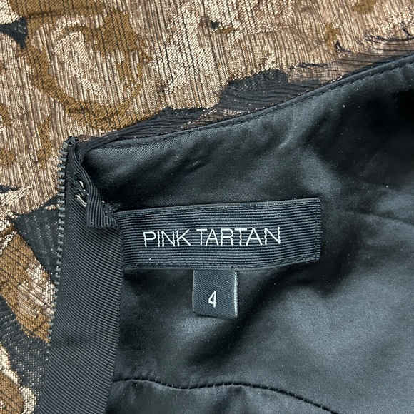 Pink Tartan Alvina Metallic Dress - Picture 9 of 11